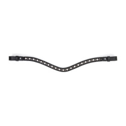 Frontalino equitazione nero con strass Shires Velociti Frontalino equitazione nero con strass Shires Velociti