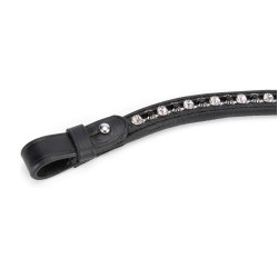 Frontalino equitazione nero con strass Shires Velociti Frontalino equitazione nero con strass Shires Velociti