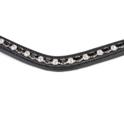 Frontalino equitazione nero con strass Shires Velociti Frontalino equitazione nero con strass Shires Velociti
