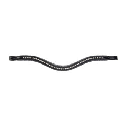 Frontalino equitazione con micro strass Shires Velociti