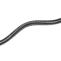 Frontalino equitazione con micro strass Shires Velociti