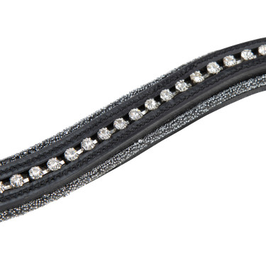 Frontalino equitazione con micro strass Shires Velociti