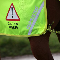 Coprireni alta visibilità equitazione Shires Equi‑Flector