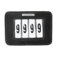 Porta-numero da sella x4 Shires Velociti Nero