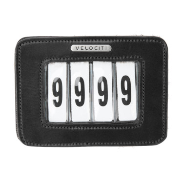 Porta-numero da sella x4 Shires Velociti Nero