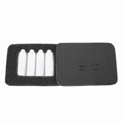 Porta-numero da sella x4 Shires Velociti Nero