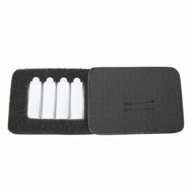 Porta-numero da sella x4 Shires Velociti Nero