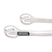Speroni a rotella con pallina Shires Acciaio inox Argento