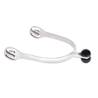 Speroni con puntale a sfera in plastica Shires Acciaio inox Argento