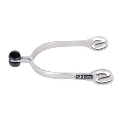 Speroni con puntale a sfera in plastica Shires Acciaio inox Argento Speroni con puntale a sfera in plastica Shires Acciaio inox Argento