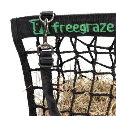 Rete per fieno Deluxe Shires FreeGraze Nero
