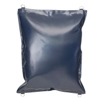 Sacca per fieno con cerniera in PVC resistente Shires FreeGraze Marina Blu marino