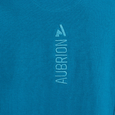 Maglia con zip a un quarto React per giovane cavaliere Shires Aubrion Martin pescatore Blu Maglia con zip a un quarto React per giovane cavaliere Shires Aubrion Martin pescatore Blu