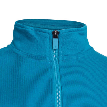 Maglia con zip a un quarto React per giovane cavaliere Shires Aubrion Martin pescatore Blu Maglia con zip a un quarto React per giovane cavaliere Shires Aubrion Martin pescatore Blu