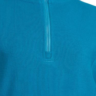 Maglia con zip a un quarto React per giovane cavaliere Shires Aubrion Martin pescatore Blu Maglia con zip a un quarto React per giovane cavaliere Shires Aubrion Martin pescatore Blu