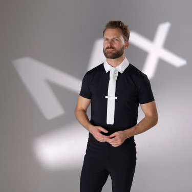 Camicia da concorso equitazione uomo Shires Aubrion Camicia da concorso equitazione uomo Shires Aubrion