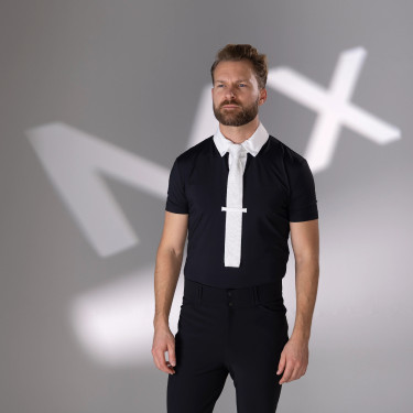 Camicia da concorso equitazione uomo Shires Aubrion Camicia da concorso equitazione uomo Shires Aubrion