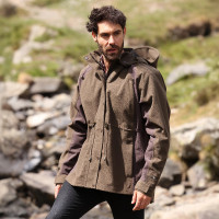 Giacca con zip Heritage unisex Shires Aubrion Oliva scuro Kaki