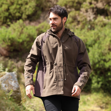 Giacca con zip Heritage unisex Shires Aubrion Oliva scuro Kaki