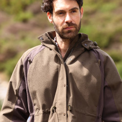 Giacca con zip Heritage unisex Shires Aubrion Oliva scuro Kaki Giacca con zip Heritage unisex Shires Aubrion Oliva scuro Kaki
