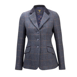 Giacca Saratoga Shires Aubrion Quadri ginepro blu navy Motivi