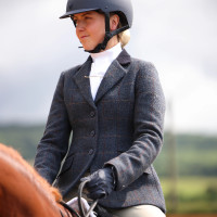 Giacca Saratoga Shires Aubrion Quadri ginepro blu navy Motivi