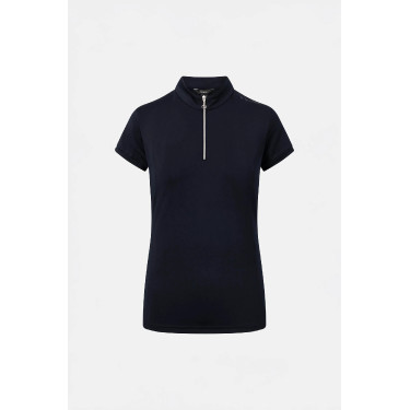 Maglia equitazione donna Horze Mina con mezza zip