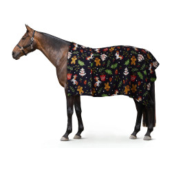 Plaid di Natale Horze Stampa natalizia Grigio Plaid di Natale Horze Stampa natalizia Grigio