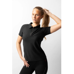 Polo da equitazione donna bicolore Vertigo Giselle