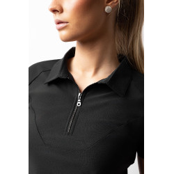 Polo da equitazione donna bicolore Vertigo Giselle