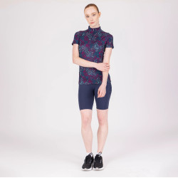 Maglia tecnica equitazione maniche corte Aubrion React UPF50+