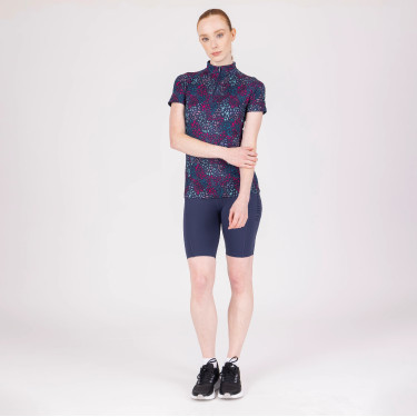 Maglia tecnica equitazione maniche corte Aubrion React UPF50+