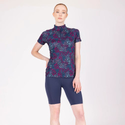 Maglia tecnica equitazione maniche corte Aubrion React UPF50+