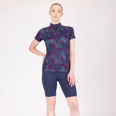 Maglia tecnica equitazione maniche corte Aubrion React UPF50+