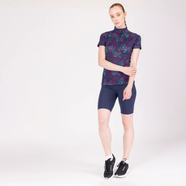 Maglia tecnica equitazione maniche corte Aubrion React UPF50+