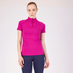 Maglia tecnica equitazione maniche corte Aubrion React UPF50+ Maglia tecnica equitazione maniche corte Aubrion React UPF50+