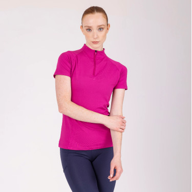 Maglia tecnica equitazione maniche corte Aubrion React UPF50+ Maglia tecnica equitazione maniche corte Aubrion React UPF50+