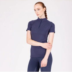 Maglia tecnica equitazione maniche corte Aubrion React UPF50+ Maglia tecnica equitazione maniche corte Aubrion React UPF50+