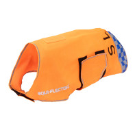 Cappotto per cane in mesh Shires Equi-Flector® Arancione vivace