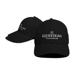 Cappellino Young Rider Black White