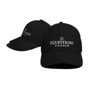 Cappellino Young Rider Black White