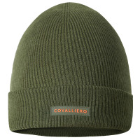 Covalliero Cuffia lavorata a maglia AH26 Verde foresta