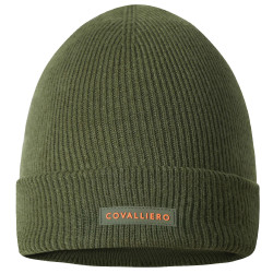 Covalliero Cuffia lavorata a maglia AH26 Verde foresta