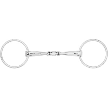 Filetto ad anelli dalla forma anatomica con snodo doppio