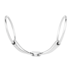 Filetto ad anelli dalla forma anatomica con snodo doppio