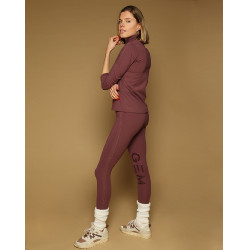 Leggings Manhattan GEM Bordo vino Bordeaux