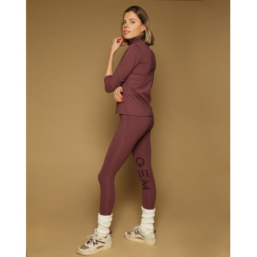 Leggings Manhattan GEM Bordo vino Bordeaux