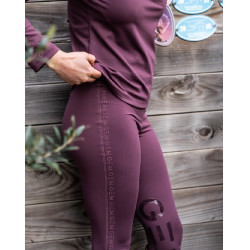 Leggings Manhattan GEM Bordo vino Bordeaux