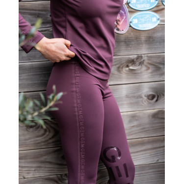 Leggings Manhattan GEM Bordo vino Bordeaux