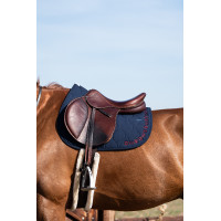 Sottosella Essentiel Salto GEM Equitazione Blu navy / logo bordeaux